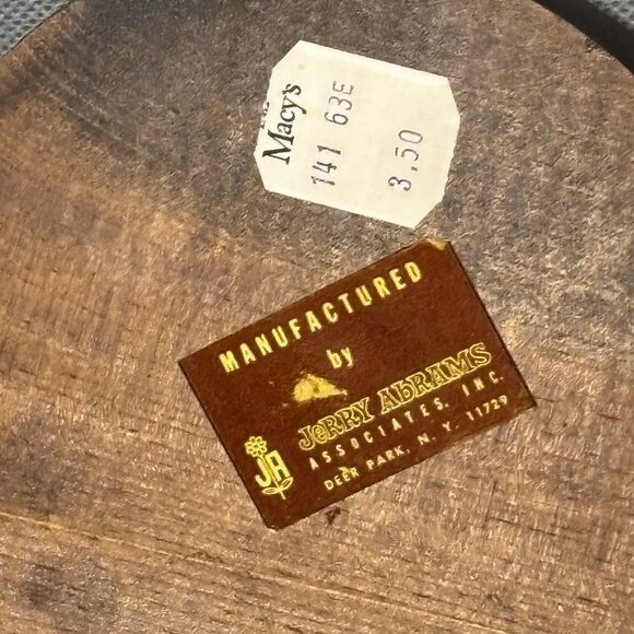 2 Vntg Jerry Abrams Currier Ives Wall Plaque Cottage Decor Ceramic Tile & Wood - Picture 8 of 12